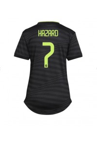Real Madrid Eden Hazard #7 Fotballdrakt Tredje Klær Dame 2022-23 Korte ermer
